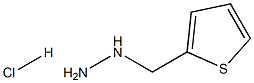 (噻吩-2-基)甲基]肼盐酸盐 结构式