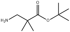 tert-Butyl 3-amino-2,2-dimethylpropanoate 化学構造式