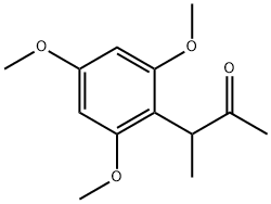 3-(2,4,6-Trimethoxyphenyl)butan-2-one 结构式