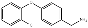 4-(2-Chlorophenoxy)benzyl amine Struktur