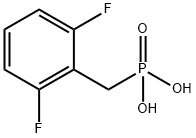 2,6-Difluorobenzylphosphonic acid Struktur