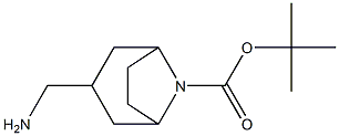 endo-3-aminomethyl-8-boc-8-azabicyclo[3.2.1]octane Structure