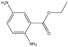 2,5-Diaminobenzoic acid ethyl ester Structure