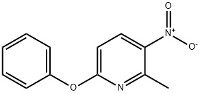 2-Methyl-3-Nitro-6-Phenoxypyridine Struktur