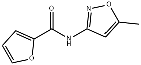 N-(5-methyl-1,2-oxazol-3-yl)furan-2-carboxamide 结构式