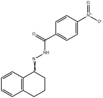 N'-[(1E)-3,4-dihydronaphthalen-1(2H)-ylidene]-4-nitrobenzohydrazide Structure