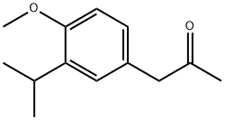 1-(3-Isopropyl-4-methoxyphenyl)propan-2-one 结构式