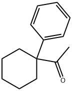 Ethanone, 1-(1-phenylcyclohexyl)-
 Structure