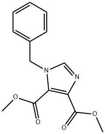 Dimethyl 1-benzyl-1H-imidazole-4,5-dicarboxylate Struktur