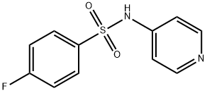 4-fluoro-N-(4-pyridinyl)benzenesulfonamide,330468-65-0,结构式