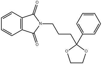 2-[3-(2-Phenyl-1,3-Dioxolan-2-Yl)Propyl]Isoindole-1,3-Dione Structure