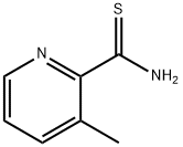 3-Methyl-2-pyridinecarbothioamide, 334017-95-7, 结构式