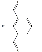 2,6-二醛基4-碘苯酚, 339245-78-2, 结构式