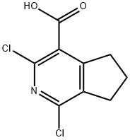 34142-27-3 1,3-dichloro-6,7-dihydro- 5H-cyclopenta[c]pyridine-4-carboxylic acid