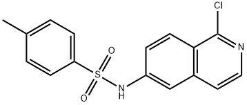 N-(1-Chloroisoquinolin-6-yl)-4-methylbenzenesulfonamide Struktur