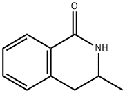 3-甲基-1,2,3,4-四氢异喹啉-1-酮,35690-67-6,结构式