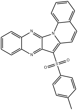 7-tosylbenzo[5,6]indolizino[2,3-b]quinoxaline Structure