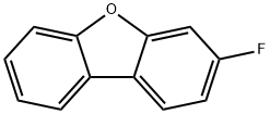 3-fluorodibenzo[b,d]furan Struktur