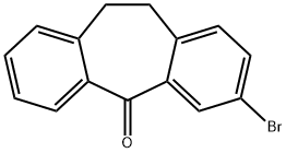 3-溴-10,11-二氢二苯并[A,B]环庚烯-5-酮, 3973-53-3, 结构式