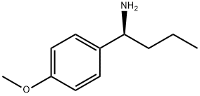 (1S)-1-(4-METHOXYPHENYL)BUTYLAMINE Struktur