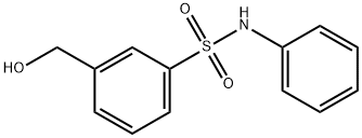 3-hydroxymethyl-N-phenyl-benzenesulfonamide Structure