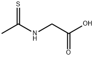 N-(1-Thioxoethyl)glycine Struktur