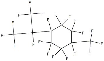 1,1,2,2,3,4,4,5,5,6-Decafluoro-3-[1,2,2,2-tetrafluoro-1-(trifluoromethyl)ethyl]-6-(trifluoromethyl)cyclohexane Structure