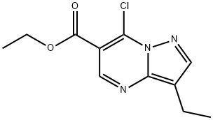 Ethyl 7-chloro-3-ethylpyrazolo[1,5-a]pyrimidine-6-carboxylate|