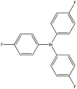 TRIS(4-FLUOROPHENYL)BISMUTHINE Struktur