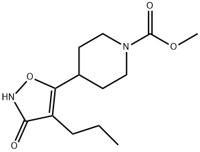 Methyl 4-(4-ethyl-3-hydroxyisoxazol-5-yl)piperidine-1-carboxylate 结构式