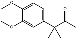 3-(3,4-Dimethoxyphenyl)-3-methylbutan-2-one Structure