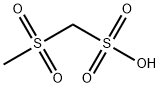 Methanesulfonic acid, 1-(methylsulfonyl)- Struktur