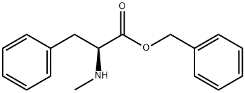 N-甲基-L-苯基丙氨酸苯甲酯,47091-20-3,结构式