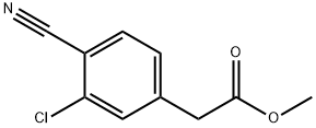 Methyl 2-(3-chloro-4-cyanophenyl)acetate|Methyl 2-(3-chloro-4-cyanophenyl)acetate