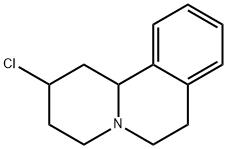 2-Chloro-1,3,4,6,7,11b-hexahydro-2H-pyrido[2,1-a]isoquinoline Struktur