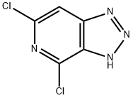 4,6-二氯-3H-[1,2,3]三唑并[4,5-C]吡啶 结构式