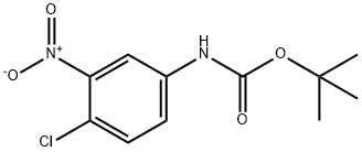 tert-butyl 4-chloro-3-nitrophenylcarbamate Structure
