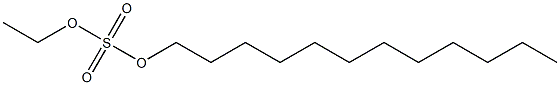 乙基月桂基硫酸酯, 50514-02-8, 结构式