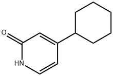 4-cyclohexyl-2(1H)-Pyridinone Structure