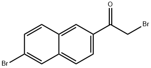 6-溴-2-(溴乙酰基)萘,50637-83-7,结构式