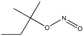 Nitrous acid 1,1-dimethylpropyl ester 化学構造式