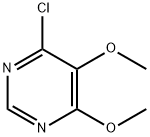 4-Chloro-5,6-dimethoxypyrimidine Struktur