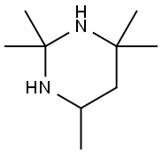 2,2,4,4,6-pentamethyl-hexahydropyrimidine 结构式
