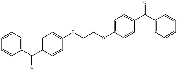 [乙烷-1,2-二基二(氧基苯-4,1-二基)]二(苯基甲酮), 5410-01-5, 结构式