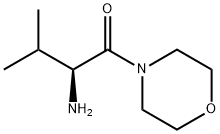 (2S)-2-Amino-3-methyl-1-(4-morpholinyl)-1-butanone Structure