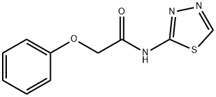 2-phenoxy-N-(1,3,4-thiadiazol-2-yl)acetamide Structure