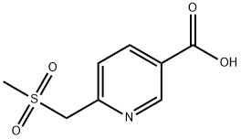 6-((Methylsulfonyl)Methyl)Nicotinic Acid Hydrochloride|597562-49-7