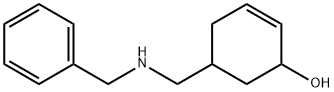 5-(benzylaminomethyl)cyclohex-2-enol Struktur