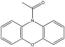 1-phenoxazin-10-ylethanone,6192-43-4,结构式