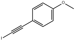4-Methoxy-(2-iodoethynyl)benzene 结构式